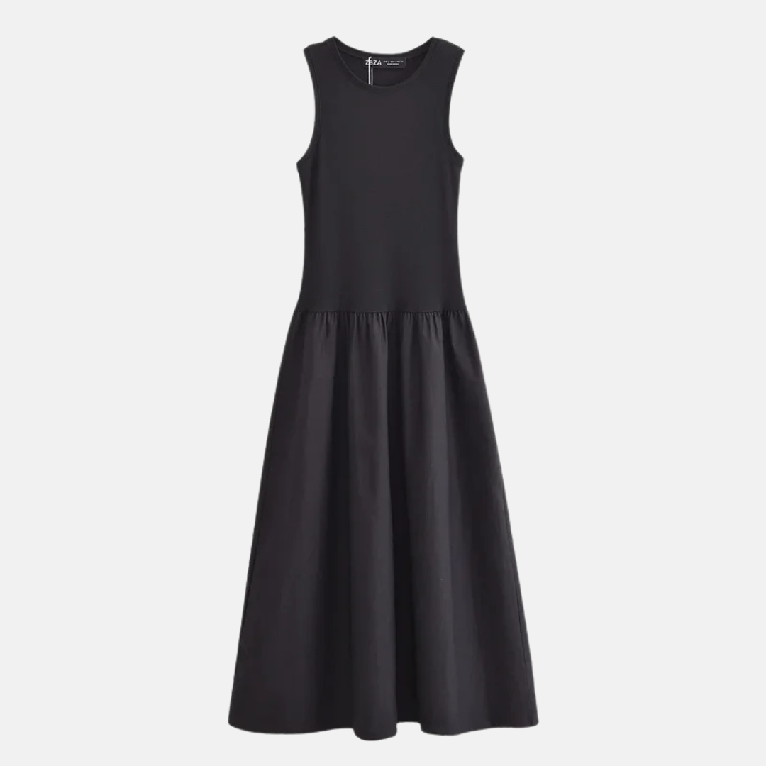 RAVERNO | Women’s Sleeveless Maxi Dress – Elegant Statement