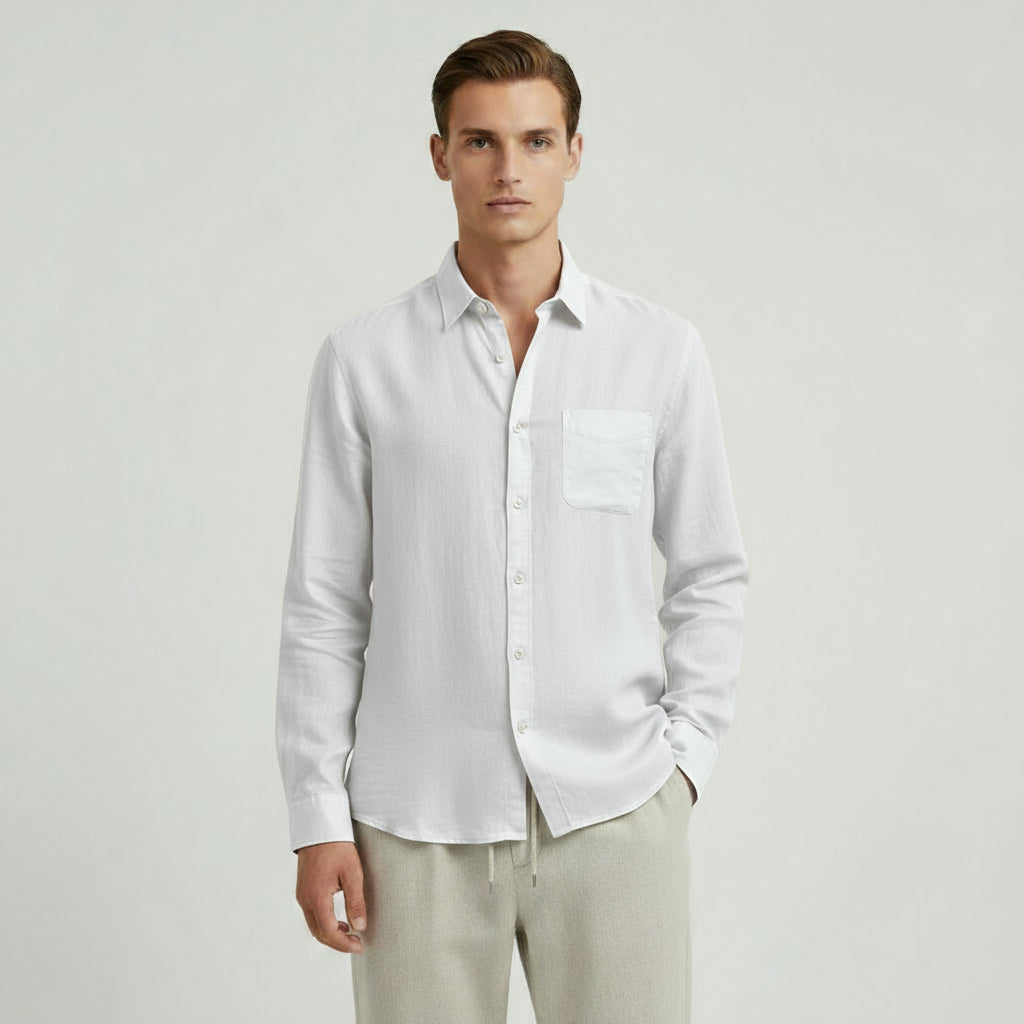 BYRAVERNO | Linen Shirt Cape Town – 100% Linen Elegance
