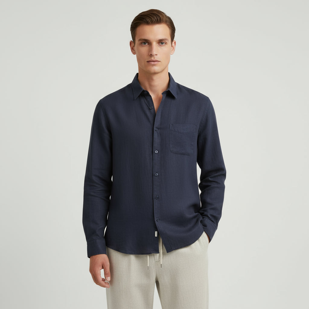 BYRAVERNO | Linen Shirt Cape Town – 100% Linen Elegance