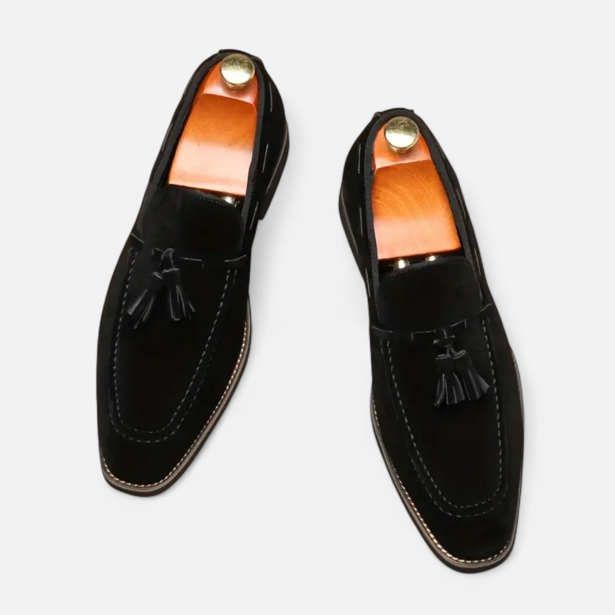 RAVERNO | Men’s Tassel Loafers – Classic British Sophistication
