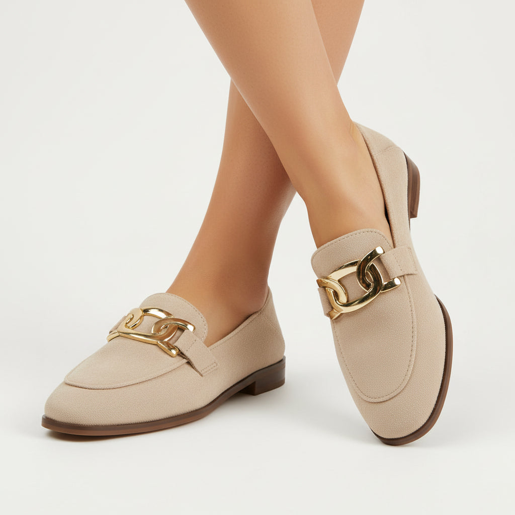 BYRAVERNO | Women's Suede Loafers – Refined Slip-Ons