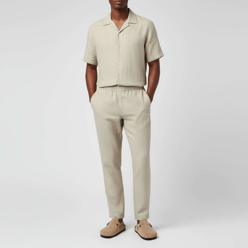 RAVERNO | Men's Suede Clogs – Effortless Elegance in Every Step