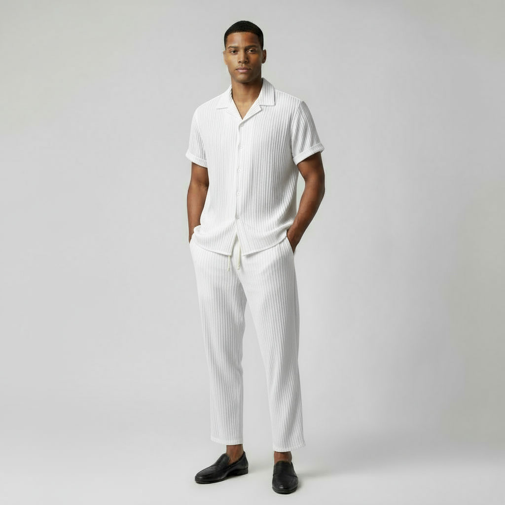 RAVERNO | Men’s Short-Sleeved Set – Palawan Relaxed Duo