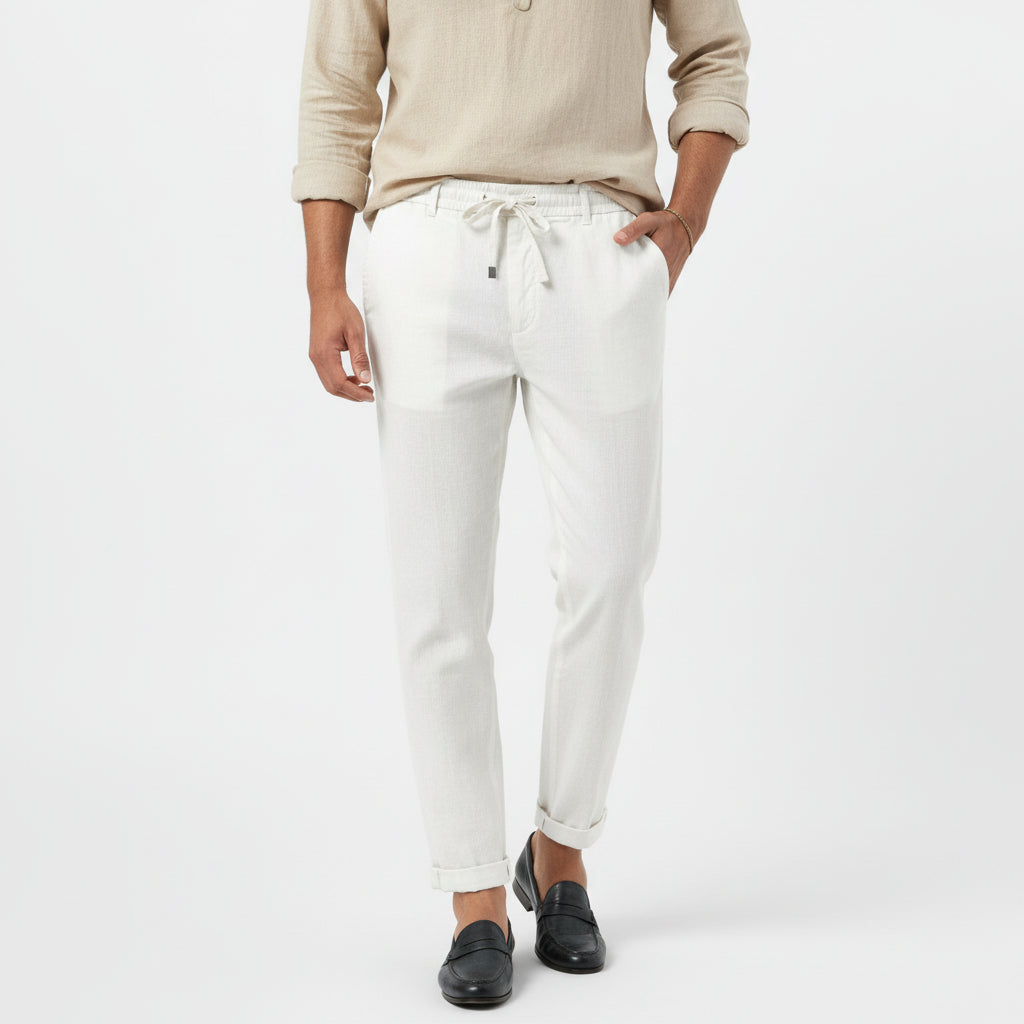 RAVERNO | Men’s Linen Pants – Timeless Comfort and Style