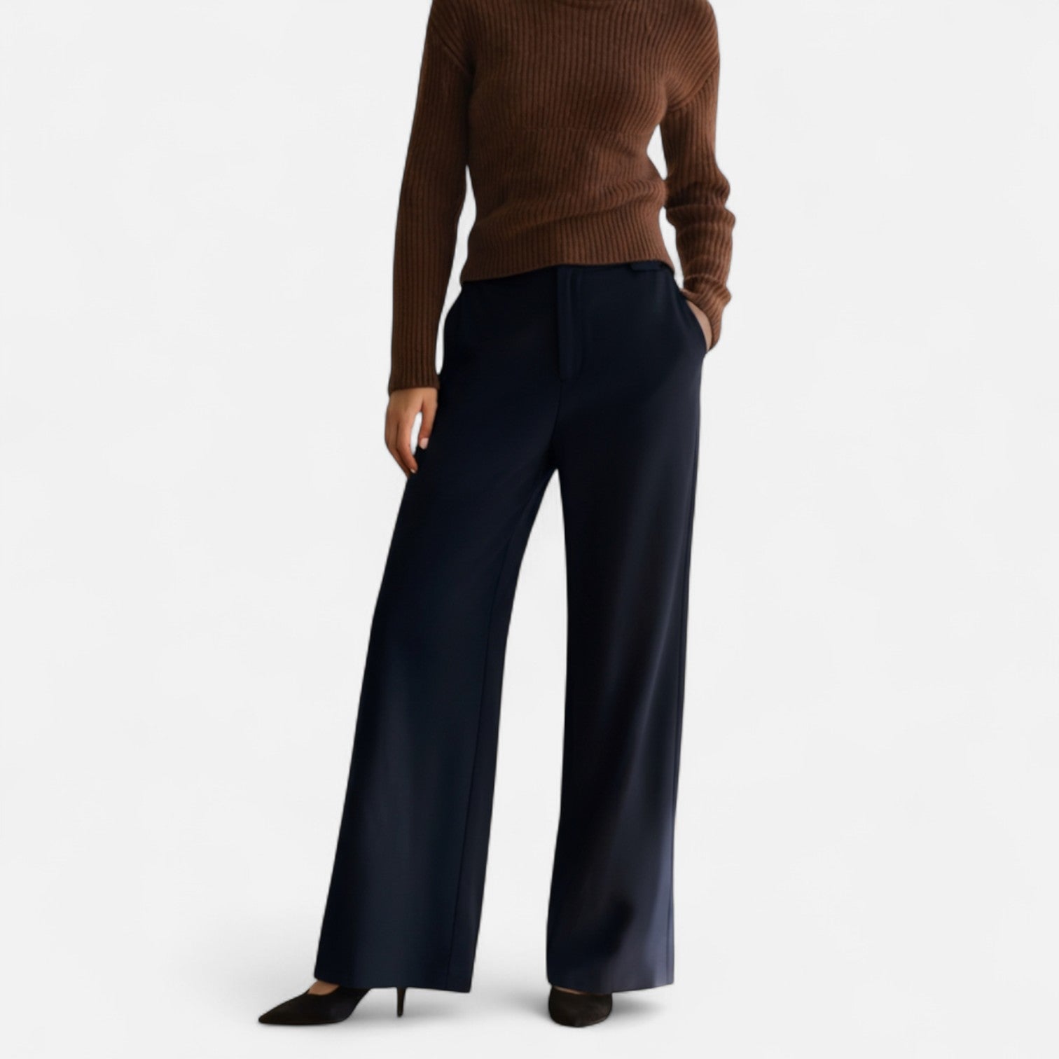 RAVERNO | Women’s Wide-Leg Pants – Fluid Elegance